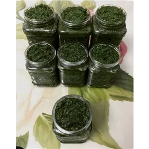 دلال،دلار،درار یا نمک سبز گیلان چاشنی معطر شمالی برای ماست، خیار و سالاد300گرمی