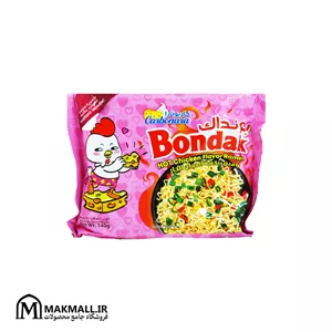 نودل سامیانگ بونداک با طعم کربونارا و پنیر 140 گرمSamyang Buldak Carbonara Hot Chicken Ramen 140g