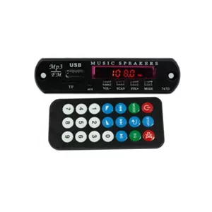 ماژول پلیر mp3 فلش خور بلوتوث دار رادیو FMرم خور