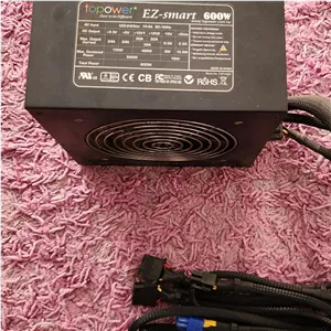 پاور کامپیوتر 600 وات نیمه ماژولار topower ez smart 600w