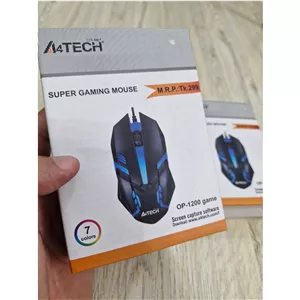 ماوس گیمینگ A4TECH مدل OP-1200 USB - 1000 DPI - 7 - مناسب بازی و کار 