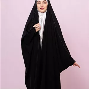چادر عبا جواهر دوزی ساقه دوبل