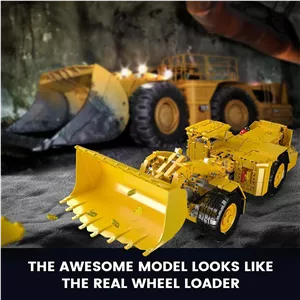 لگو مولد کینگ 17056 ماشین لودر معدن R3000H Mine Loader کنترلی