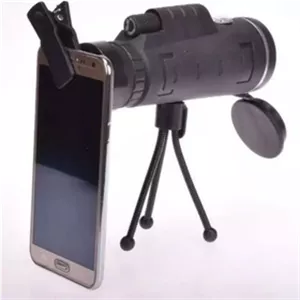 دوربین تک چشمی بوشنل مدل KL1040 پایه دار قابل اتصال به گوشی با گیره موبایلدوربین تک چشم.