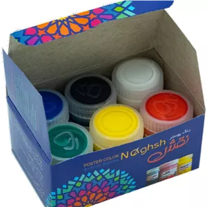 گواش 6 رنگ نقش