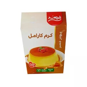 پودر دسر کرم کارامل فرمند