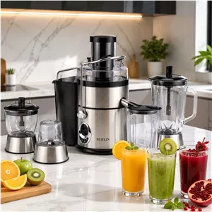 آبمیوه گیری چهار کاره برلین مدلBE-2600