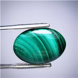 نگین مالاکیت اصل و زیبای کُنگو (سنگ مالاکیت طبیعی)