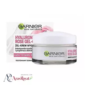 ژل کرم آبرسان عصاره گل رز گارنیر Garnier مناسب انواع پوست ها حجم 50 میل
