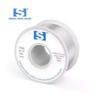 سیم لحیم 0٫8mm وزن 200g برند ZHUHAI HONG SHENG