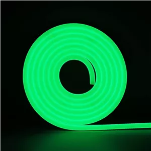 ریسه نئون فلکسی سیلیکونی نسوز سبز یک متری مارک CL