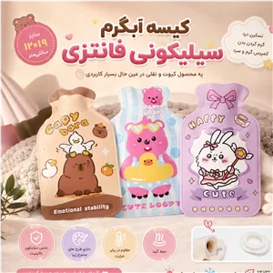 کیسه آبگرم سیلیکونی فانتری