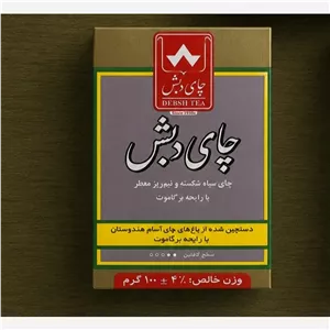 چای سیاه دبش بسته 100 گرمی 
