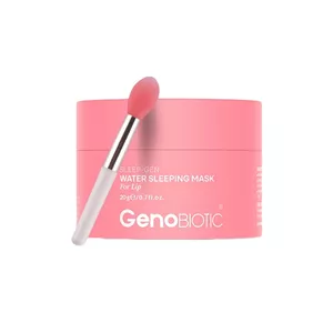 ماسک کرمی لب ژنوبایوتیک مدل SLEEP GEN وزن 20 گرم با گلیسیرین، نرمکننده، مرطوبکننده و آبرسان قوی، تسکیندهنده و آرامشبخ...