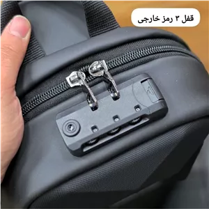 بادی بگ هاردکیس سه بعدی بنج ضد آب قفل دار چست بگ مردانه