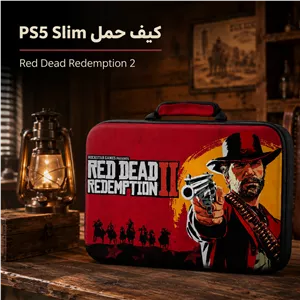 کیف حمل مخصوص PS5 Slim طرح Red Dead Redemption 2