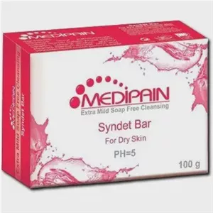 پن درماتولوژیک پوست خشک مدیپن 100 گرم Medipain Dry Skin Syndet Bar 100 gr