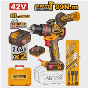 دریل ضربه ای شارژی 42 ولت اینکو مدل CIDLI429982 آوانور - پس کرایه
