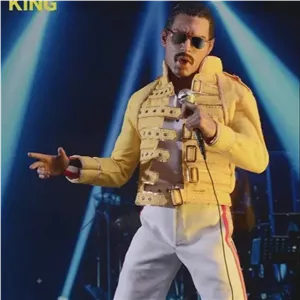 اکشن فیگور فردی مرکوری 16 مدل Maniacs Rock Freddie Mercury King Redman Toys