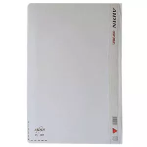 پوشه پلاستیکی آیدین سفید سایز A4 بسته 50 عددی