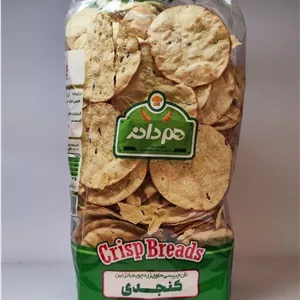 نان جو چیپسی کنجدی