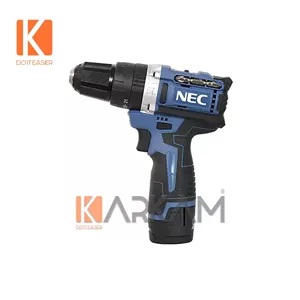 دریل شارژی براش لس 12 ولت NEC 1515