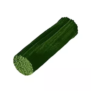 سیم گلسازی مخملی سبز زیتونی (بسته حدود 100 عددی)(پیپ پاکن)