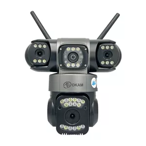 دوربین اسپیددام سیمکارتی اوکم مدل SZ3 با سه لنز 2 مگاپیکسل و IP66