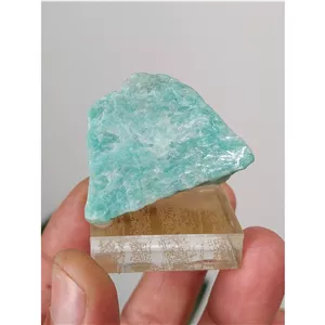 سنگ آمازونیت طبیعی روی پایه 