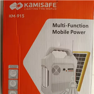 پکیج خورشیدی و روشنایی چند کاره KAMISAFE 