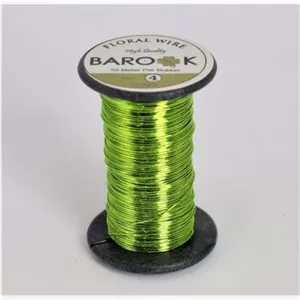 سیم گلسازی باروک BAROK شماره 4 رنگ سبز