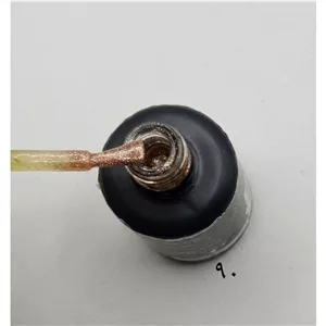 لاک ژل 90شاین ریز طلایی بژ