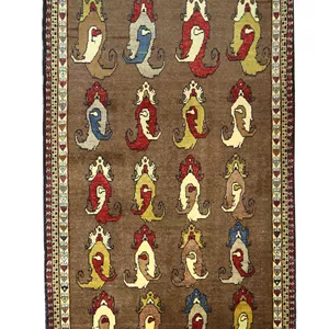 قالیچه گبه دستبافت (113×190)سانتیمتر