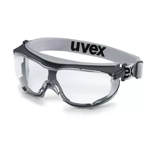 عینک ایمنی گاگل لنز شفاف uvex مدل carbonvision