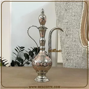گلاب پاش مسی الماستراش(مدل گل و مرغ کد1929)