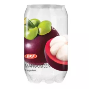 آب گازدار او کی اف okf طعم mangosteen منگوستین - 350 میلی لیتر