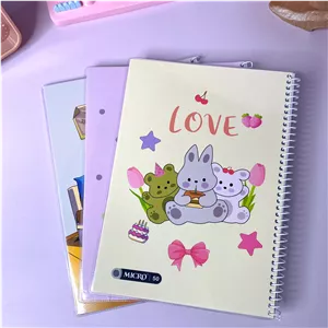 دفتر نقاشی 50 برگ سیمی جلد مجلد فانتزی میکرو