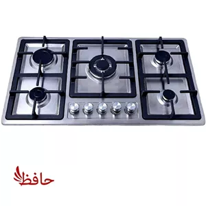 اجاق گاز رومیزی 5شعله استیل جنرال طرح بوش ضد زنگ