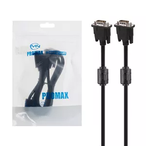 کابل 1.5 متری Promax VGA 3+5 - مشکی - RYL