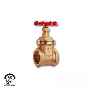 شیر فلکه کشویی PN16 50 سایز 1 2 اینچ سیم ایتالیا 