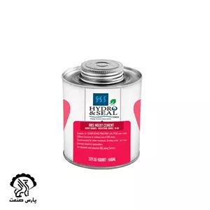 چسب UPVC فشار قوی 0.5 لیتری صورتی هیدروسیل