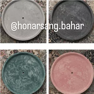 زیر گلدکنی سنگ مصنوعی