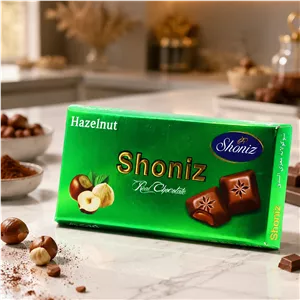 شکلات های مغزی شونیز طرح شمشی 100گرم