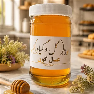 عسل طبیعی گون گل و گیاه دماوند 250گرم و 500گرم