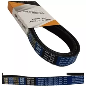 تسمه دینام پژو 206 تیپ 3 و تیپ 5 (tu3 tu5) سایز 1568 موتو پاور MOTO POWER