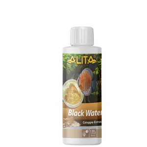 محلول آکواریوم آلیتا مدل بلک واتر Black Water حجم 120 میل