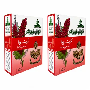 کینوا سه رنگ خوش خوراک - 250 گرم بسته 2عددی