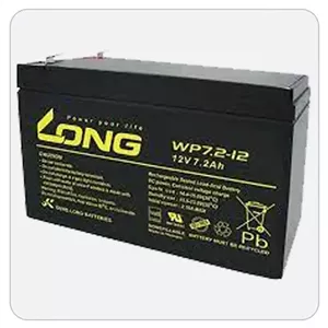 باتری سیلد اسید لانگ 12 ولت 7 آمپر Long 12V 7Ahباتری خشک قابل شارژ