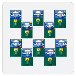 باتری کتابی شارژی وارتا 200 میلیآمپربسته 10 عددی NiMH