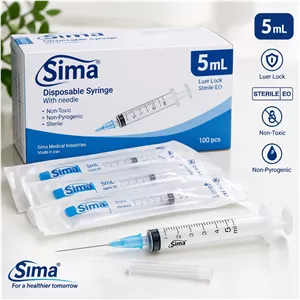 سرنگ 5 سی سی برند سیمادستگاه فتوتراپی نوزادانلامپ LEd نوزادان